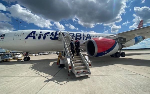 1 June - new take off for Air Serbia scheduled passenger flights