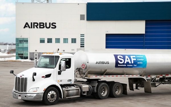 100% SAF capacity across all delivery centres worldwide - Airbus Canada rolls out SAF