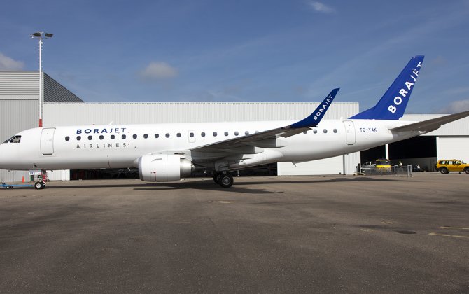 GECAS Regional Aircraft Group delivers three leased Embraer E195s to BoraJet Airlines 