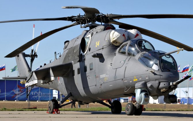 Russia signed a contract for delivery of Mi-35M helicopters to Pakistan
