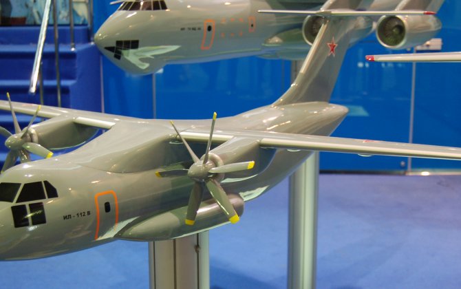 Production of the first Il-112V aircraft was started in Russia