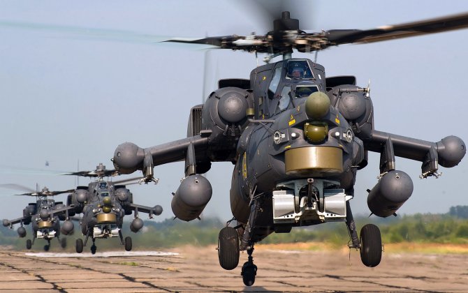 Russia delivered a batch of Mi-35M and Mi-28NE Night Hunter attack helicopters to Iraq