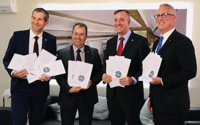 20 FBOs of Jet Aviation received IS-BAH&trade; Stage 2 Safety Registration at MEBAA 