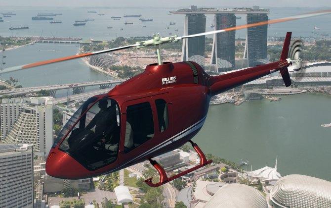 Bell 505 Jet Ranger X makes Polish debut