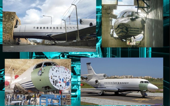 Dassault Falcon Service Offers a Second Life To a Heavily Damaged Falcon