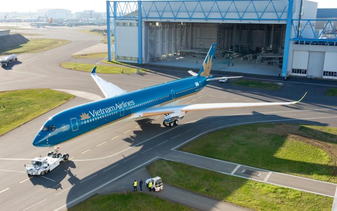 Vietnam Airlines' A350 makes international debut
