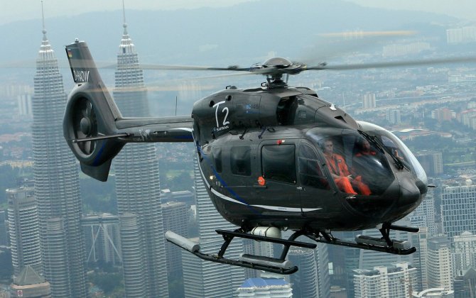 Airbus Helicopter introduces H145 Mercedes-Benz Style 