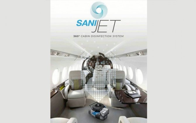 Sanijet - new 360&deg; Cabin Disinfection System