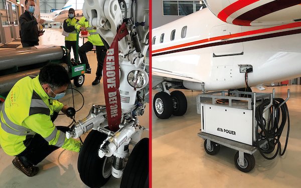 New line maintenance services in the PART-145 certified Geneva Airpark hangar