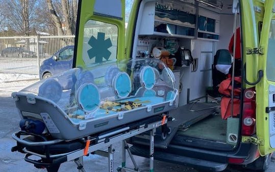 The U.S. Embassy in Latvia donates EpiShuttles to State Emergency Medical Services