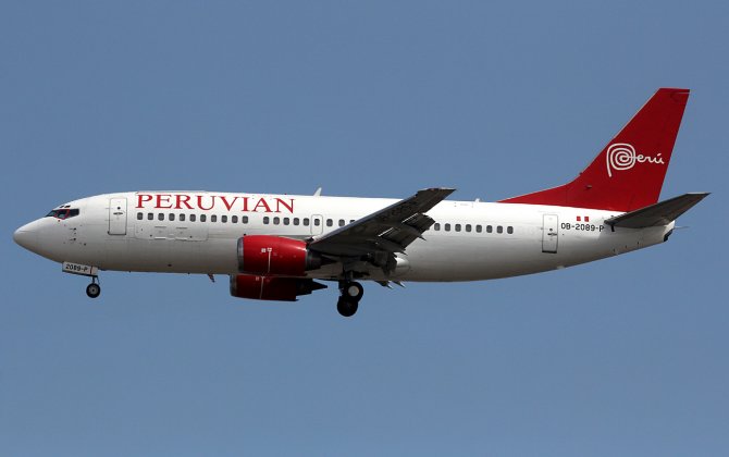 Accident: Peruvian B733 at Cuzco on Oct 23. 2015, Right Main Gear Collapse on Landing