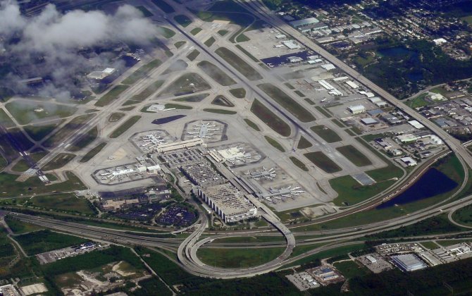 Plane catches fire on runway at Fort Lauderdale airport