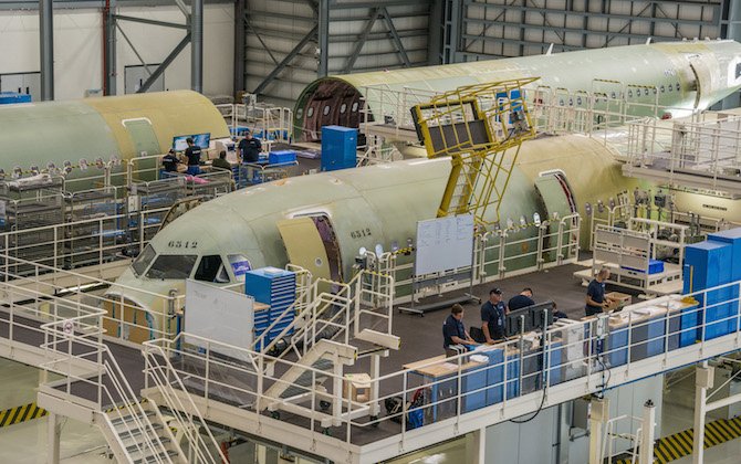 Airbus confirms A320 production increase to 60 aircraft a month by 2019