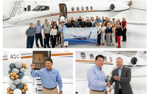 400th Cessna Citation Latitude joins Simmons Foods' fleet, reinforcing segment leadership