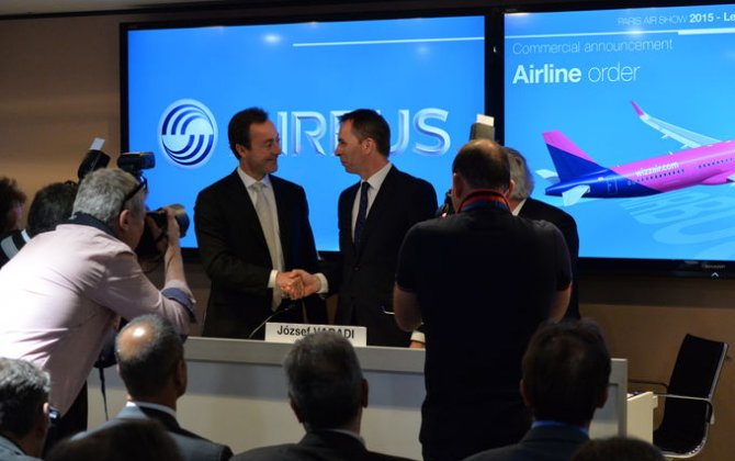 Wizz Air shareholders approve order for 110 Airbus A321neos