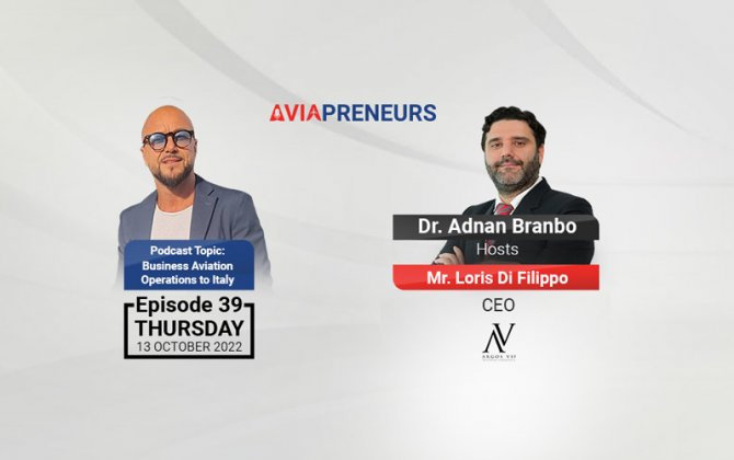 AVIAPRENEURS EPISODE WITH Mr. Loris Di Filippo