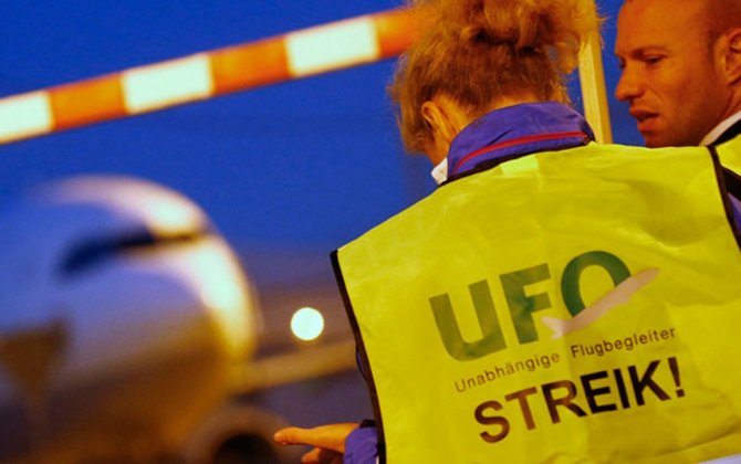 Lufthansa cancels 290 flights on day 1 of week-long cabin crew strike