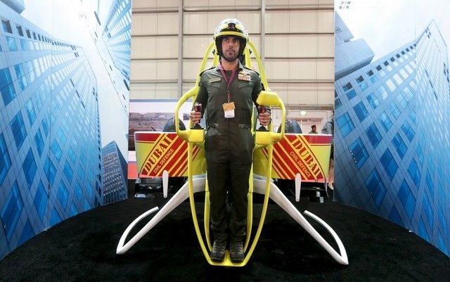 Futuristic jetpack set for sale next year