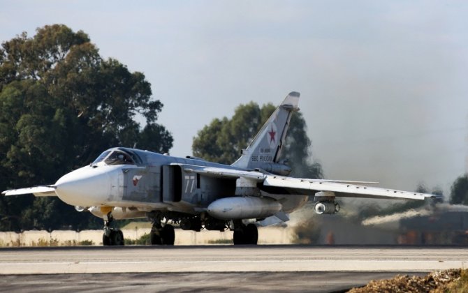 Russian Defense Ministry confirms Russian Sukhoi Su-24 aircraft crashed in Syria