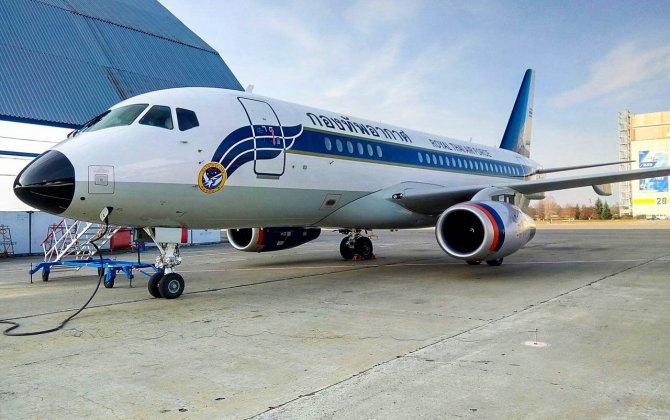 First Thailand Air Force SSJ 100 arrived in Zhukovsky