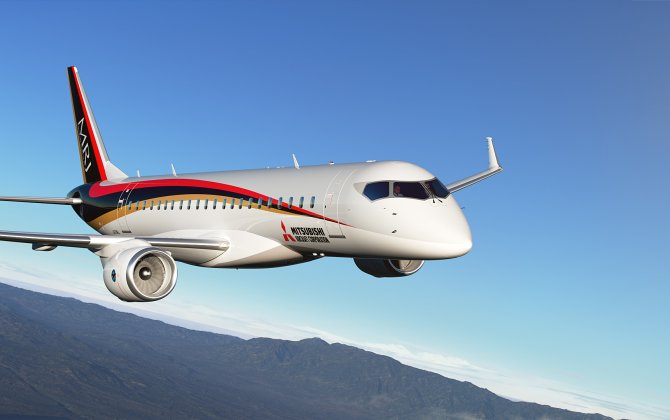 Mitsubishi's regional jet sets sights on US skies