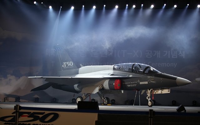 KAI, Lockheed rollout T-X prototype