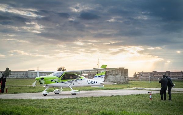 A milestone in green aviation - Tecnam P2010 H3PS Hybrid Aircraft takes to the skies