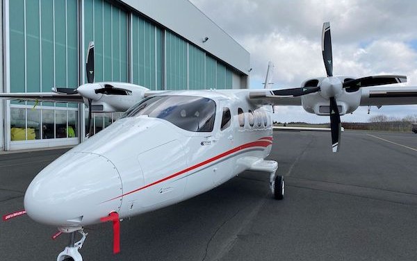 A TECNAM P2012 Traveller is ready for demo and display at Air Alliance  