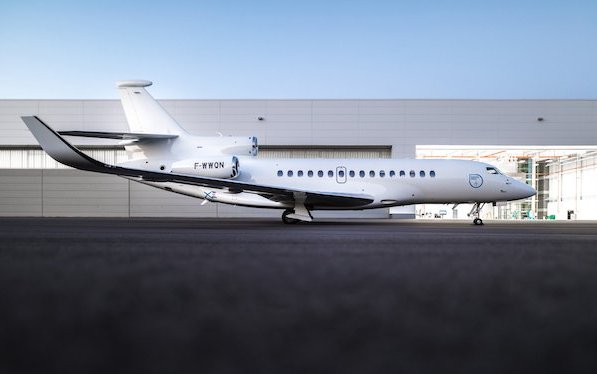 Acceptance and departure flights at Dassault Aviation Little Rock to use SAF