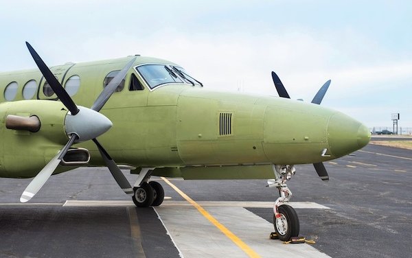 Additional 12 cubic feet of storage space for Beechcraft King Air 350