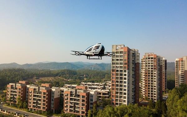 Aerial Tourism Services : launched by EHang with strategic partner Greenland Hong Kong