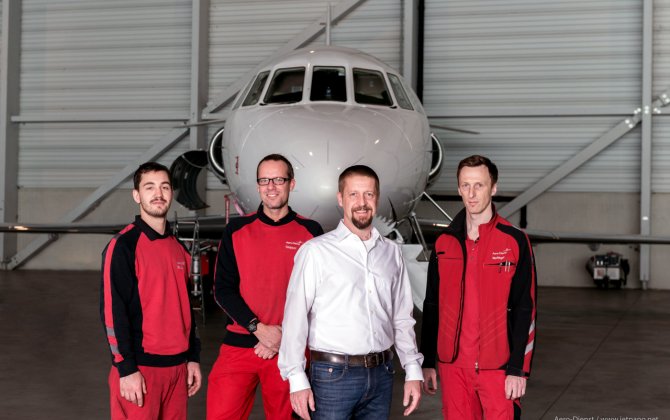 Aero-Dienst Vienna Appointed Falcon Authorized Service Center