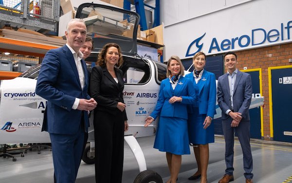 AeroDelft and KLM partner to explore hydrogen in aviation