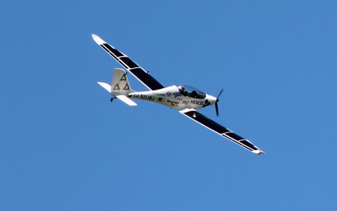 Aerospace firm successfully tests solar-powered aircraft