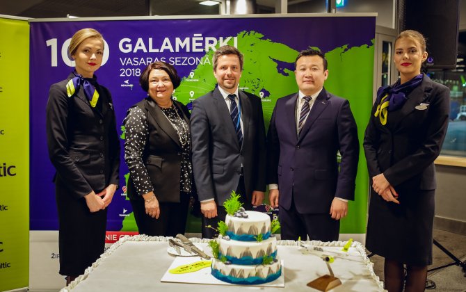 airBaltic Launches Flights from Riga to Almaty