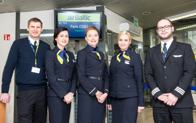 airBaltic Launches Vilnius &ndash; Paris