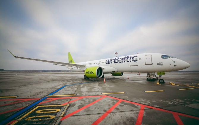 airBaltic Receives First CS300 Aircraft of 2018