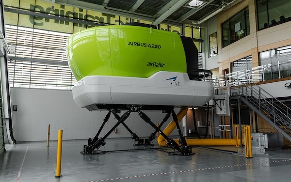 airBaltic to receive second Airbus A220 Full Flight Simulator in 2024
