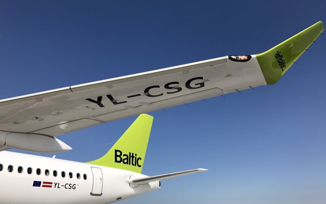 airBaltic Welcomes Seventh CS300 in Riga