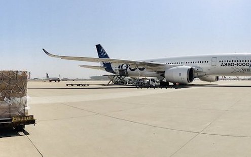 Airbus A350-1000 deployed in fight against COVID-19