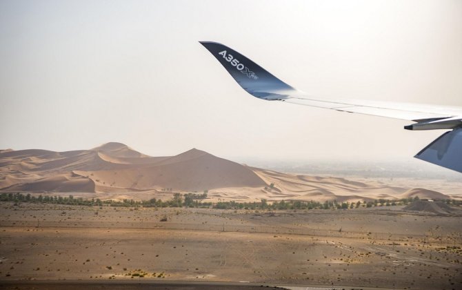 Airbus A350-1000 successfully completes hot weather test at Al Ain airport