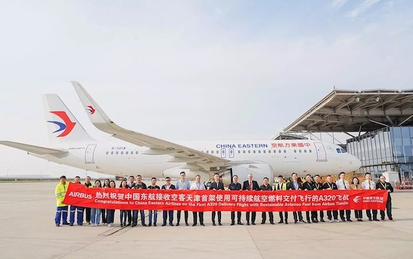 Airbus and partners embark on SAF deliveries in China