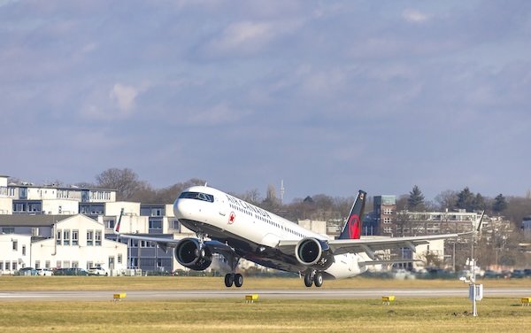 Airbus delivers first A321XLR for Air Canada