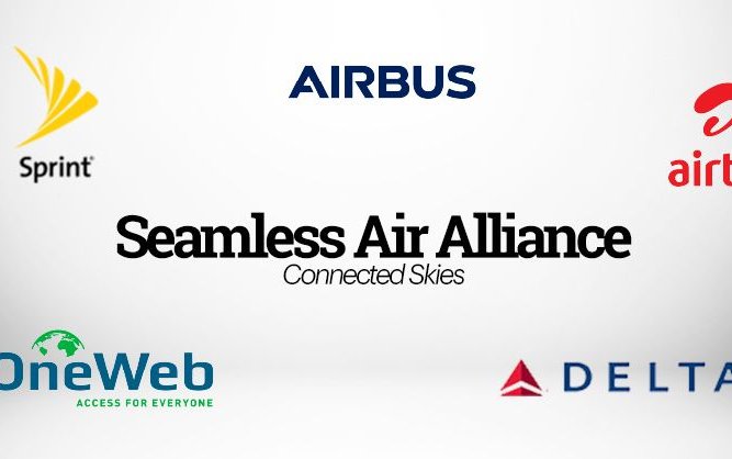 Airbus, Delta, OneWeb, Sprint, Airtel Announce the Formation of Seamless Air Alliance