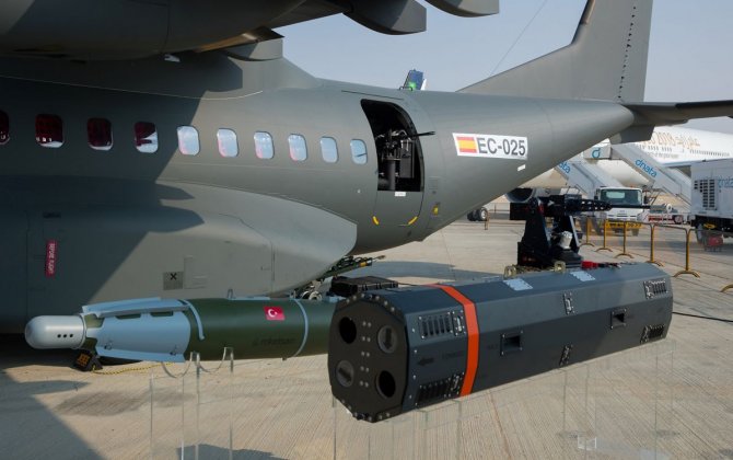 Airbus displays comprehensive range of weapons for armed C295