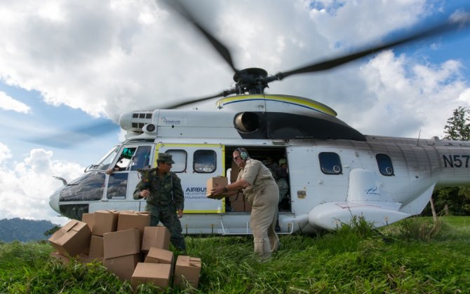 Airbus Helicopters Foundation supports Ecuador after the earthquake disaster
