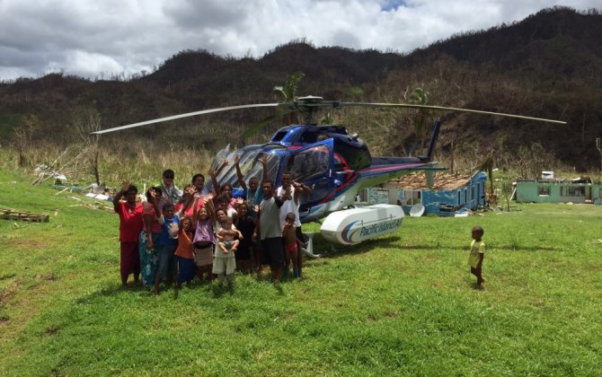 Airbus Helicopters Foundation supports Fiji in the aftermath of tropical cyclone Winston