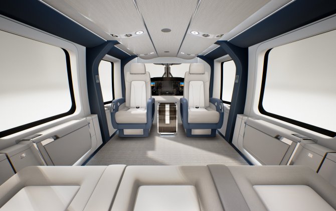 Airbus Helicopters introduces the H160 VIP version at EBACE