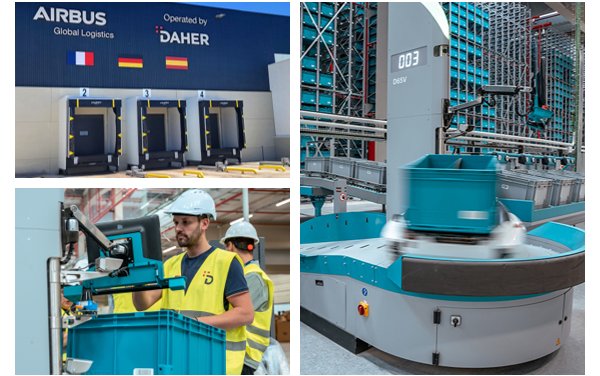 Airbus Helicopters&rsquo; new logistics hub at Albacete equipped and operated by Daher with first-of-its-kind automation and robotization 