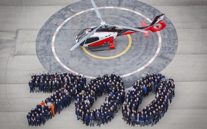 Airbus Helicopters rolls out 700th H130